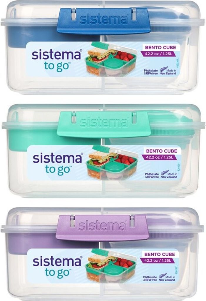 Sistema® TO GO™ Drei-Kammer-Box mit Joghurtbehälter und 2 Produktbild 