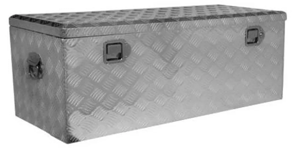 Malle alu étanche 1050x450x400 mm - Protection maximale contre la poussière