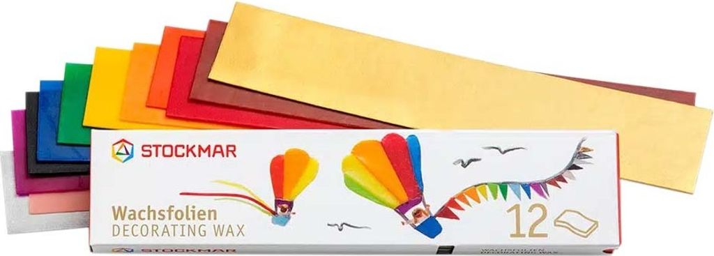 Stockmar Sortiment 12 Farben 200x40mm Produktbild 