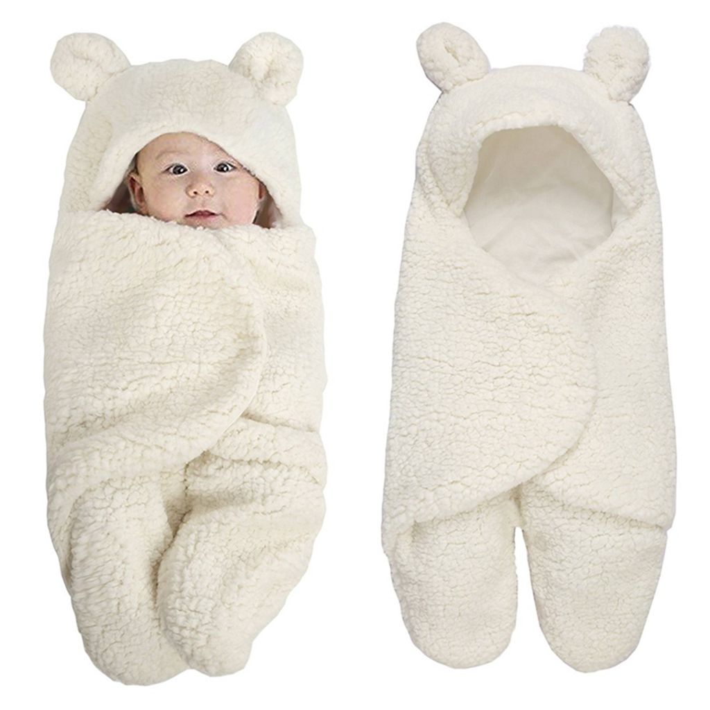 Babydecke Schlafsack Neugeborene Einschlagdecke Wickeldecke Decke 0-3 Monate 