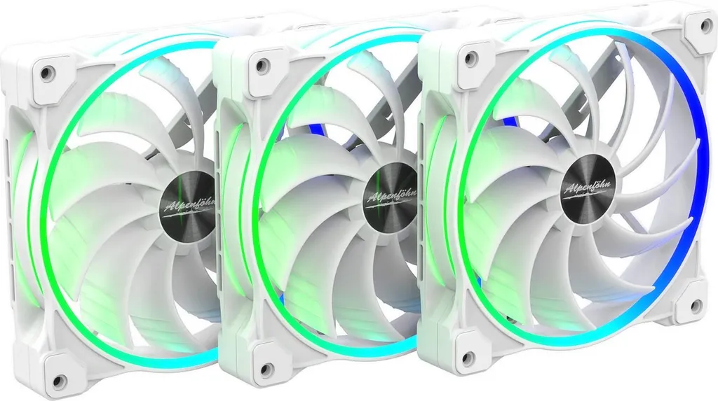 Pack 3 Ventilateurs Alpenföhn Wing Boost 3 ARGB avec Télécommande sans fil