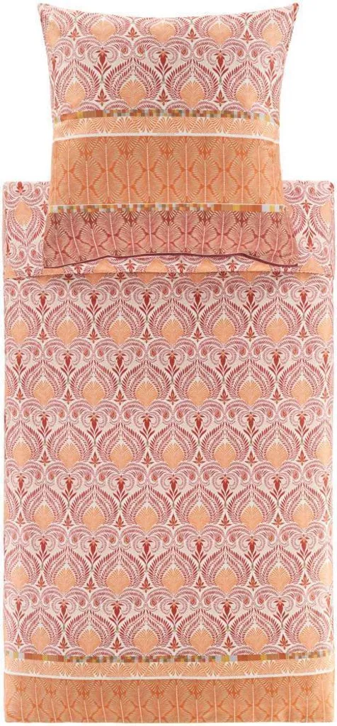 Biancheria Bassetti NAIROBI R1 Rosso: Raso di Cotone 135x200