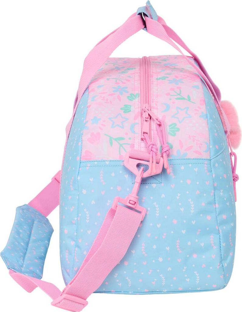 Sporttasche BlackFit8 Smile Rosa Hellblau 50 x 26 x 20 cm