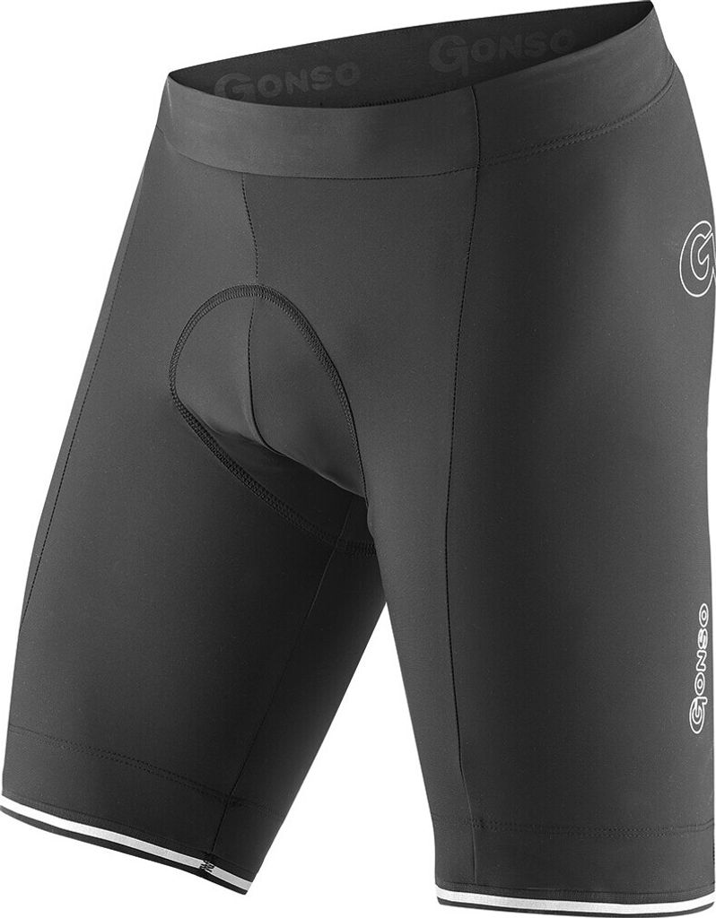 Gonso Herren Bike Shorts Sitivo Red Herren 9400002 Schwarz S