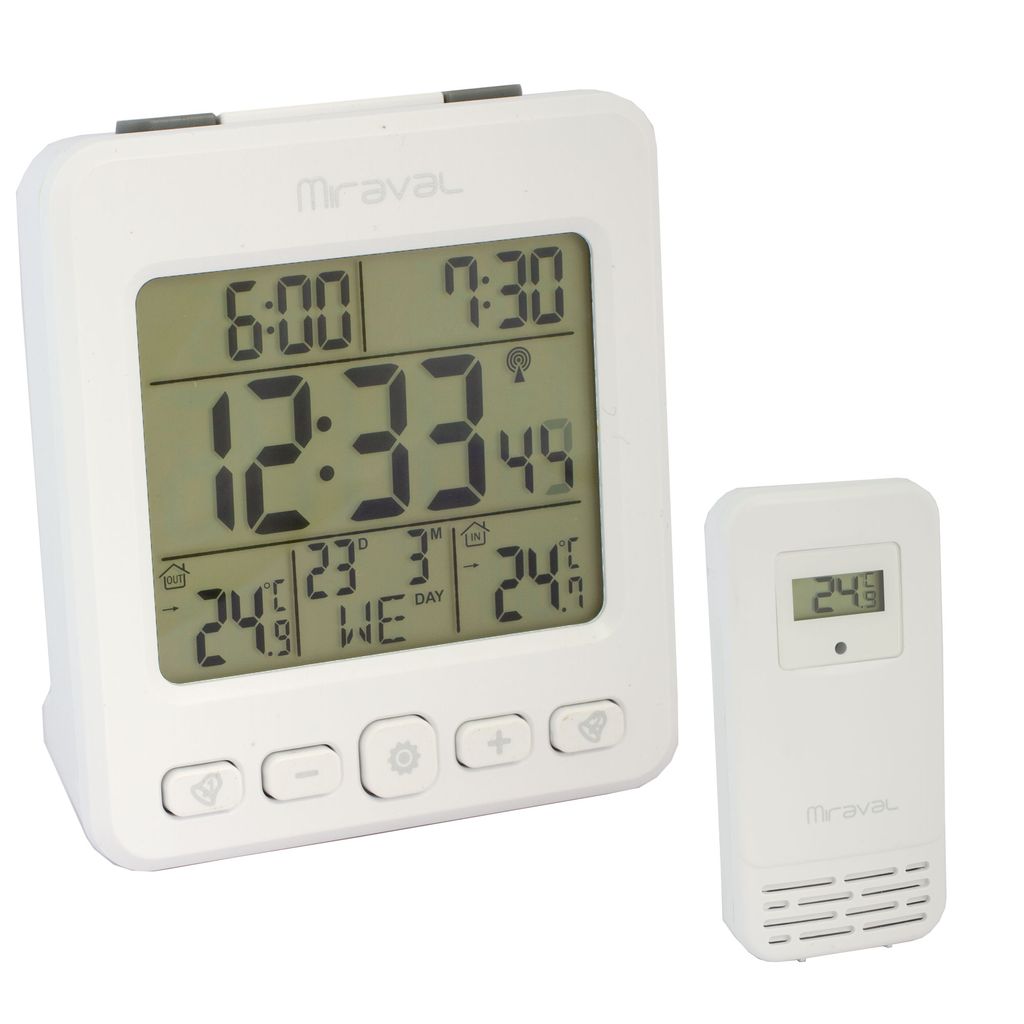 Wetterstation Klimastation Wecker Luftfeuchtigkeit  Digitale  Thermometer 