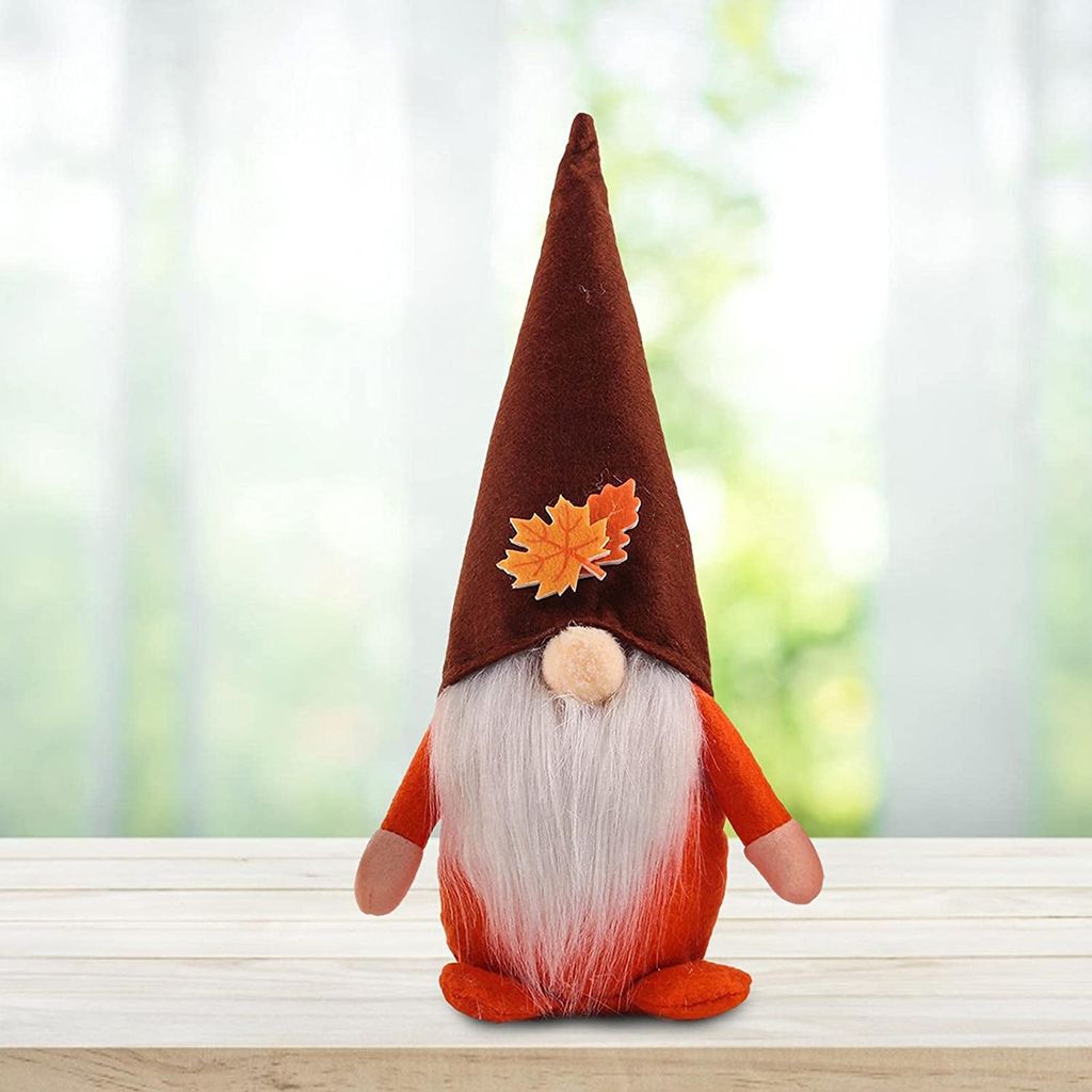 Cabilock Halloween Zwergpuppen - 3 Stück Gesichtslose Plüschzwerge Für Herbstdeko