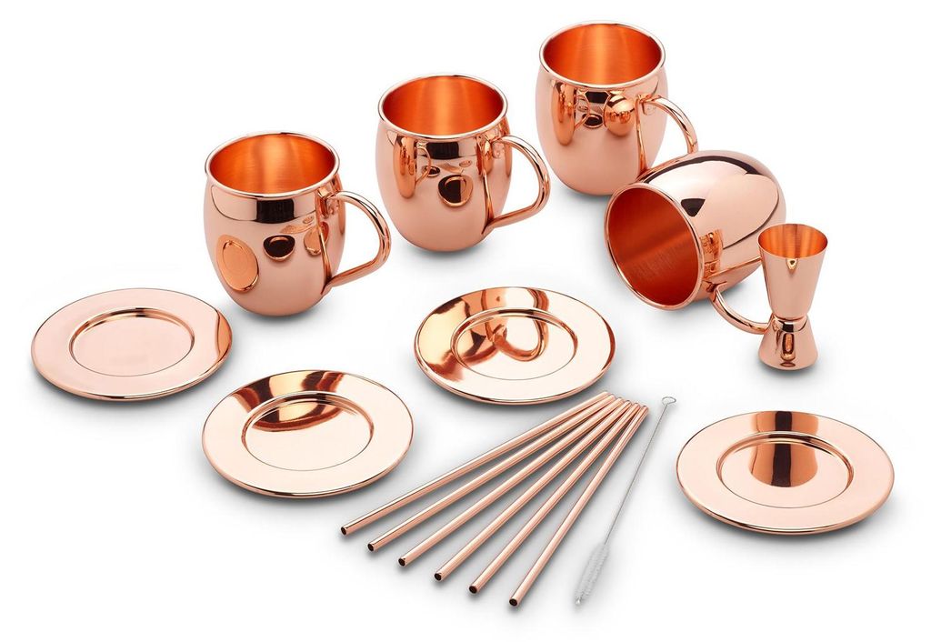 ECHTWERK Moscow Mule Kupferbecher 13er Set Produktbild 