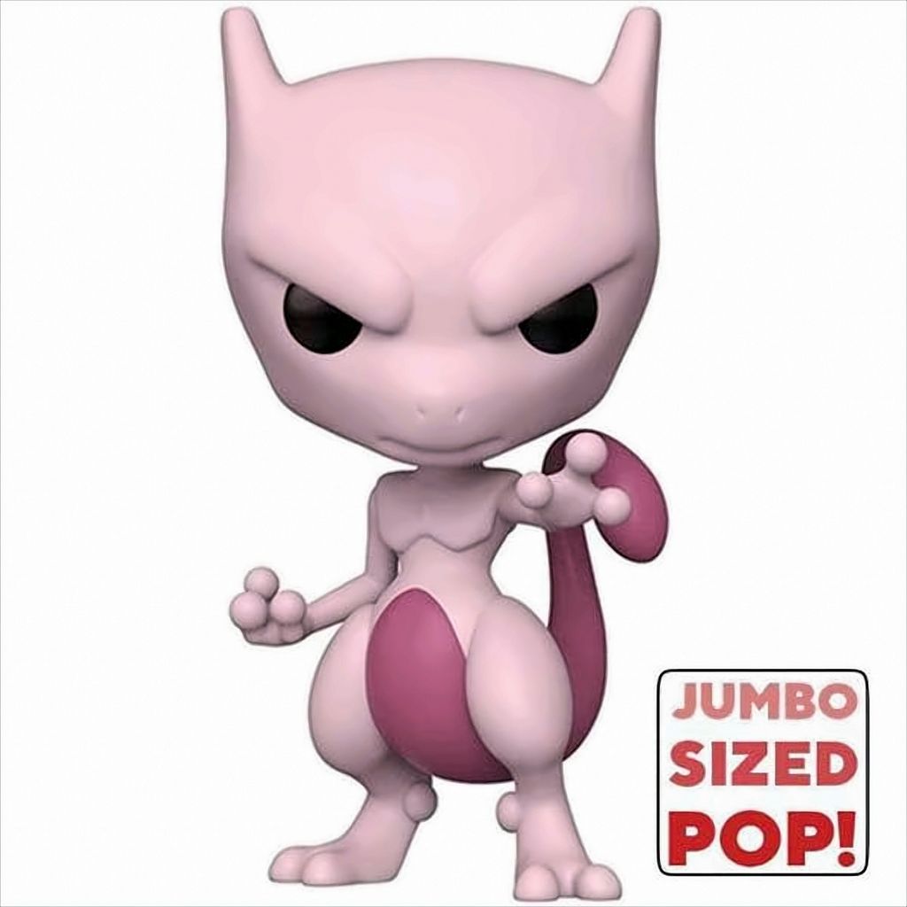 Pokemon Super Sized Jumbo POP! Vinyl Figur Mewtwo (EMEA) 25 Produktbild 4