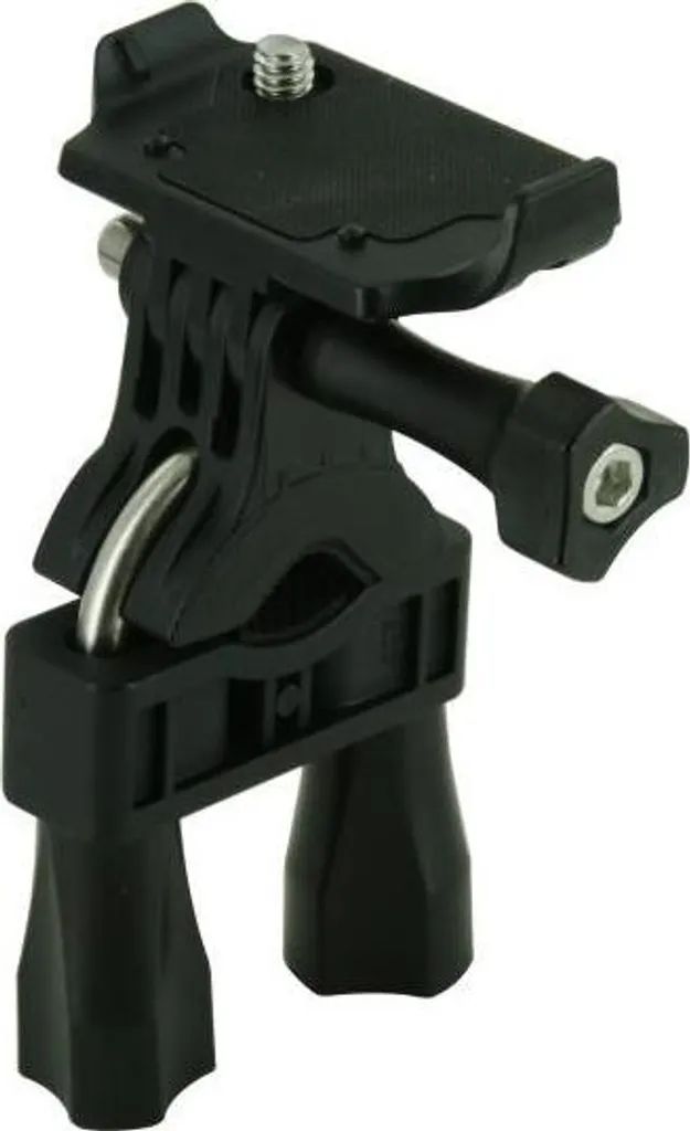 Nilox 13NXAKACPF010 Supporto Regolabile per Action Cam su Tubi e Bici