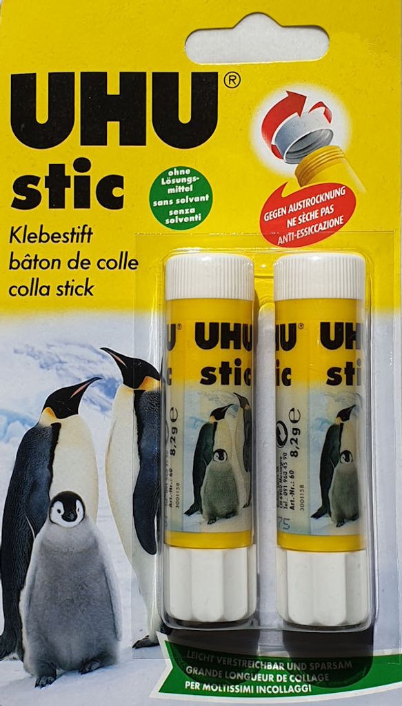 UHU Stic - 2 Klebestifte je 8,2g Produktbild 