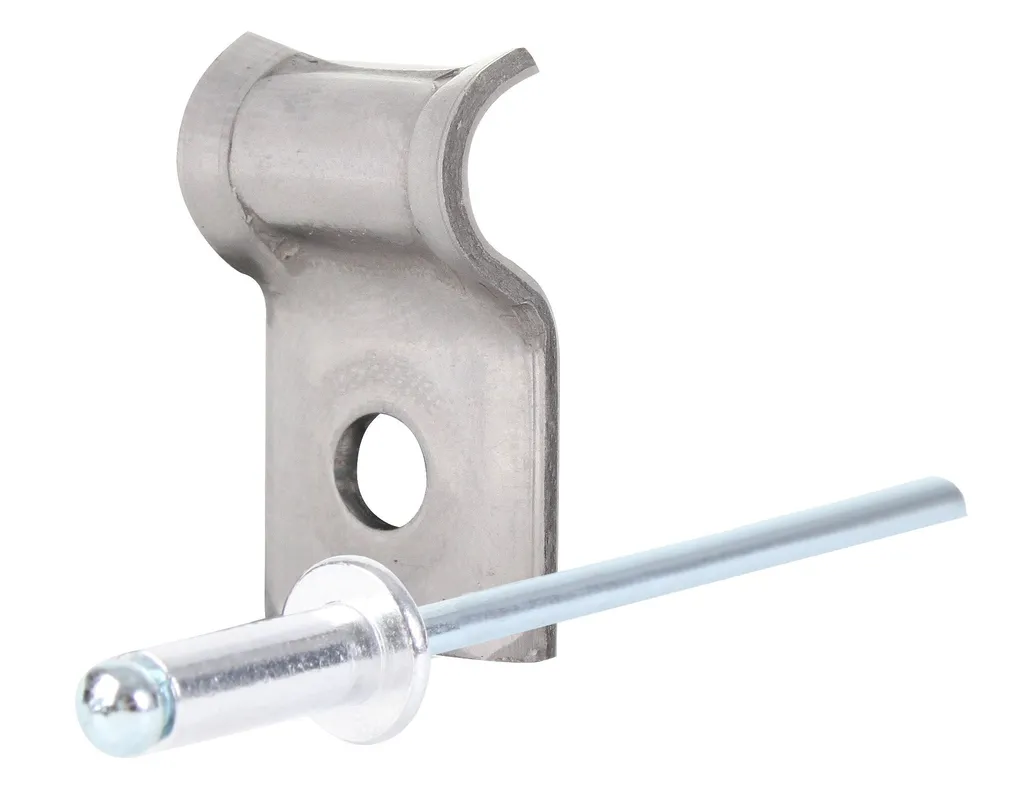Fixation de fil tendeur pour clôture extérieure en inox, set de 50