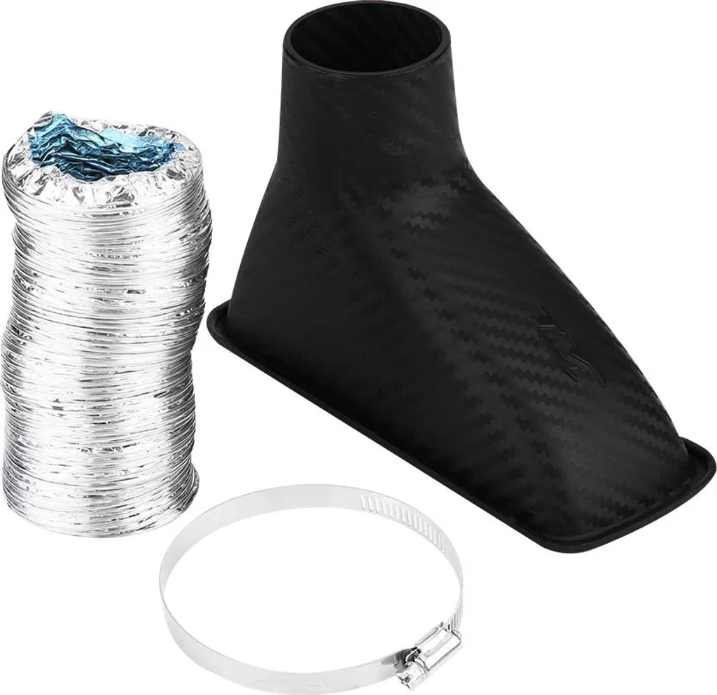 Kit Induzione Aria Turbo Universale - Imbuto Quadrato Paraurti
