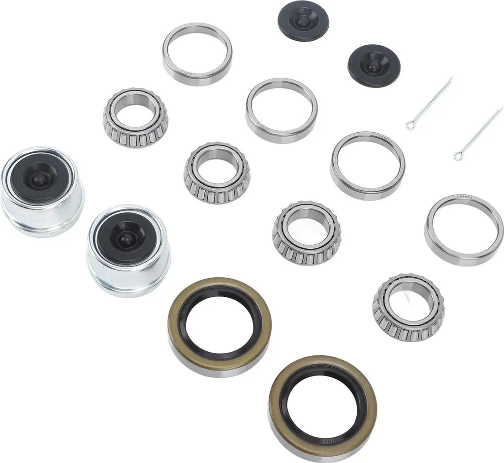 2 Set Cuscinetti Assale Barche Nabine Tappi 1,98" 2000-2200lb