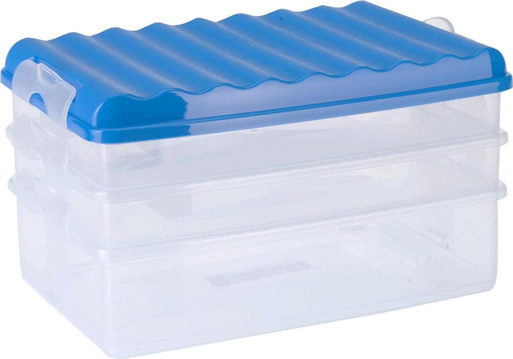 TESTRUT Frischhalte-Stapelbox mit Deckel | Kunststoff