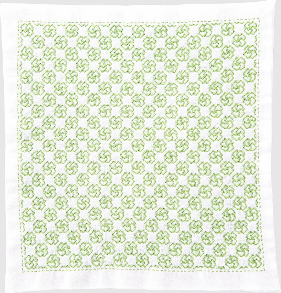Tradizione Sashiko: Olympus Hana Fukin Buds - Tessuto Giapponese 34x34