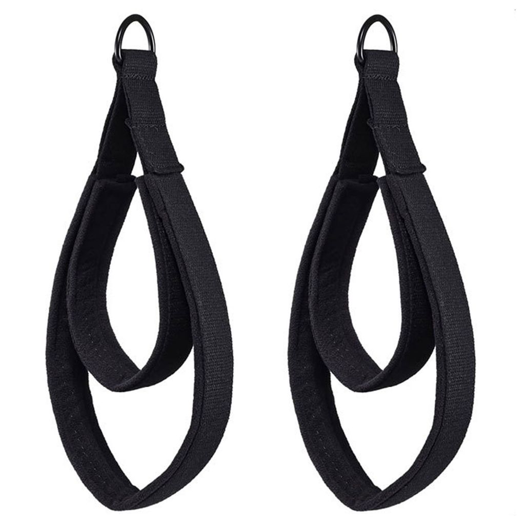 1 Paar Pilates-Gurte, Pilates-Doppelschlaufengurt, Reformer-Fitness-D-Ring-Gurte, gepolsterte Pilates-Ausrüstung, D-Ring-Yoga-Übungsgurte, Zubeh...