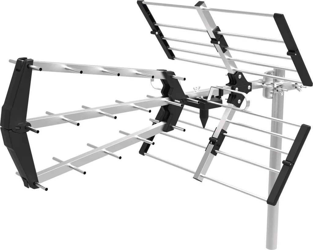Antenna TV Professionale EMOS EM-P117 J0906 DVB-T2 Filtro 5G 100km