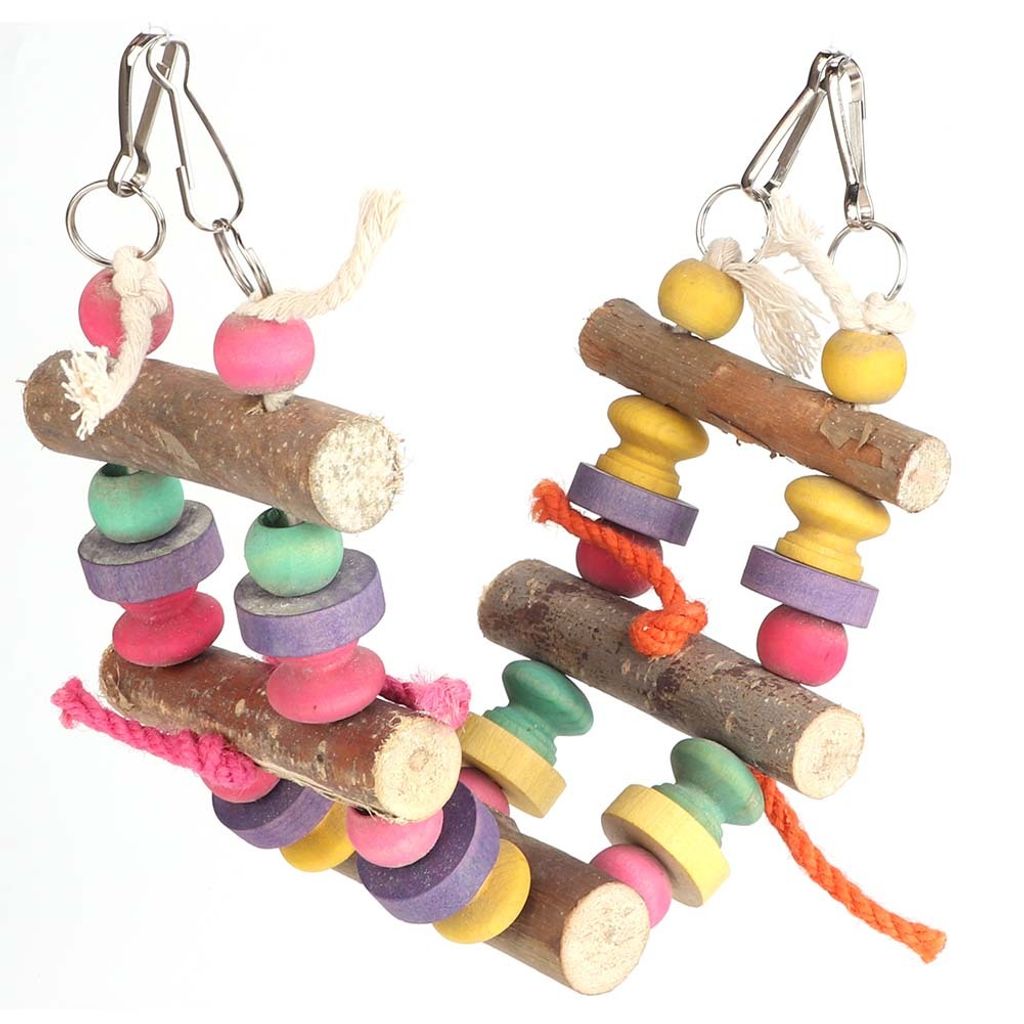 Vogel Schaukel Spielzeug, Vogel Hängen Spielzeug, Vogel Hängen Kauspielzeug, Vogel Kauspielzeug, Holz Vogel Schaukel Spielzeug