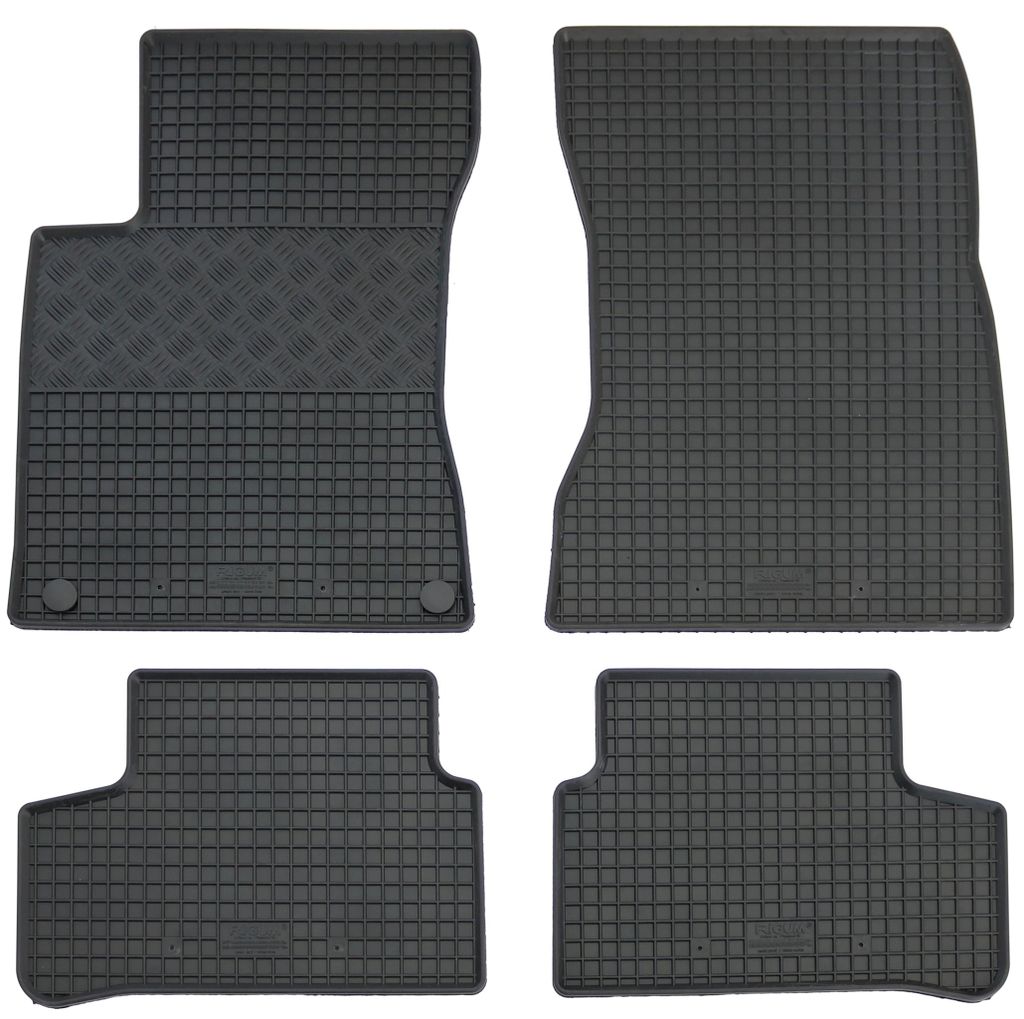 Rigum Gummi Fußmatten Set für Mercedes CLA C118 / X118, Mod. Bj. 5/2019-