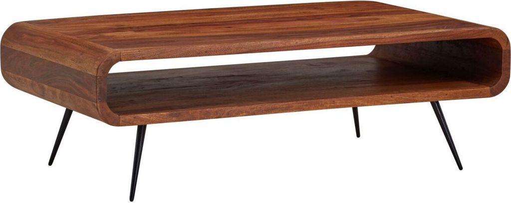 FineBuy Couchtisch, Modern, Rechteckig, mit Stauraum, für Produktbild 