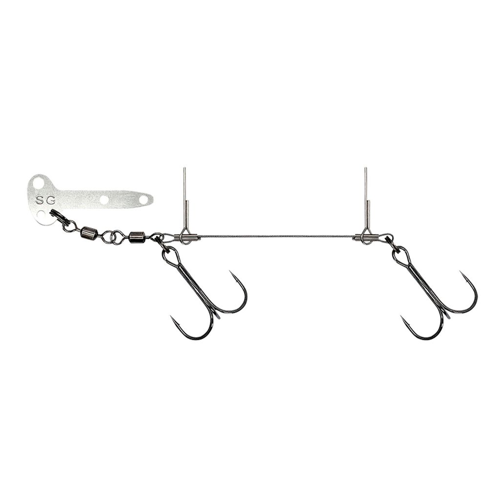 Savage Gear Pro Peg Blade Rig Large #1/0 10cm 23kg 0,78mm 2pcs