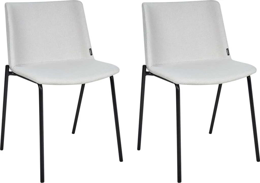 Chaises grises Esbon pour salle à manger et salon, confortables et chic