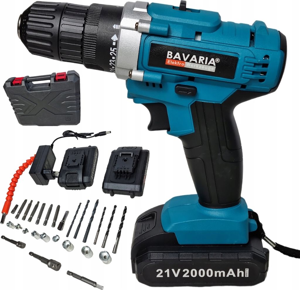 Akumulátorový vrtací šroubovák 21V 40090 Obrázek produktu 
