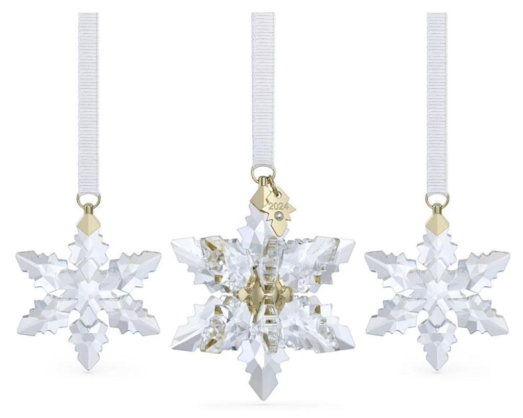 Swarovski Annual Edition 3D Ornament Set 2024 5674410 Produktbild 