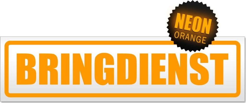Bringdienst Magnetschild Schild magnetisch