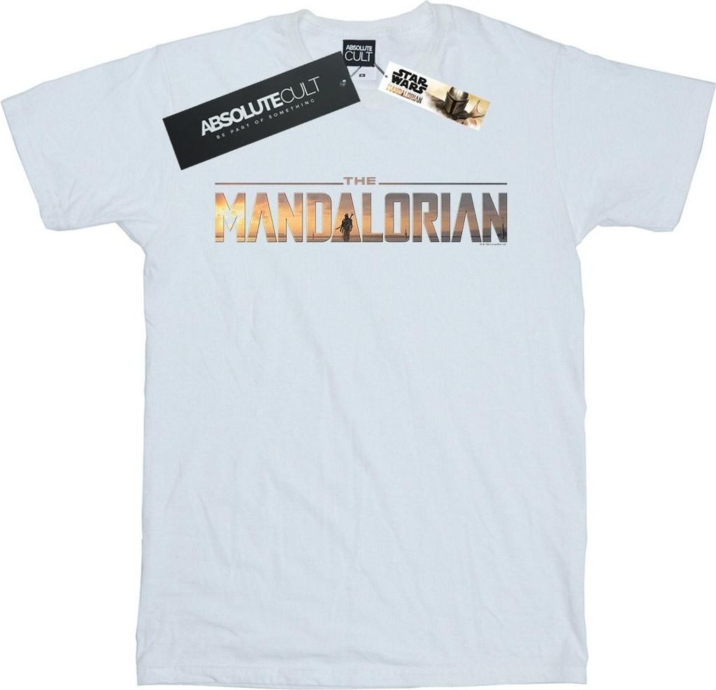 Star Wars - "The Mandalorian Series" T-Shirt für Damen BI45519 (3XL) (Weiß)