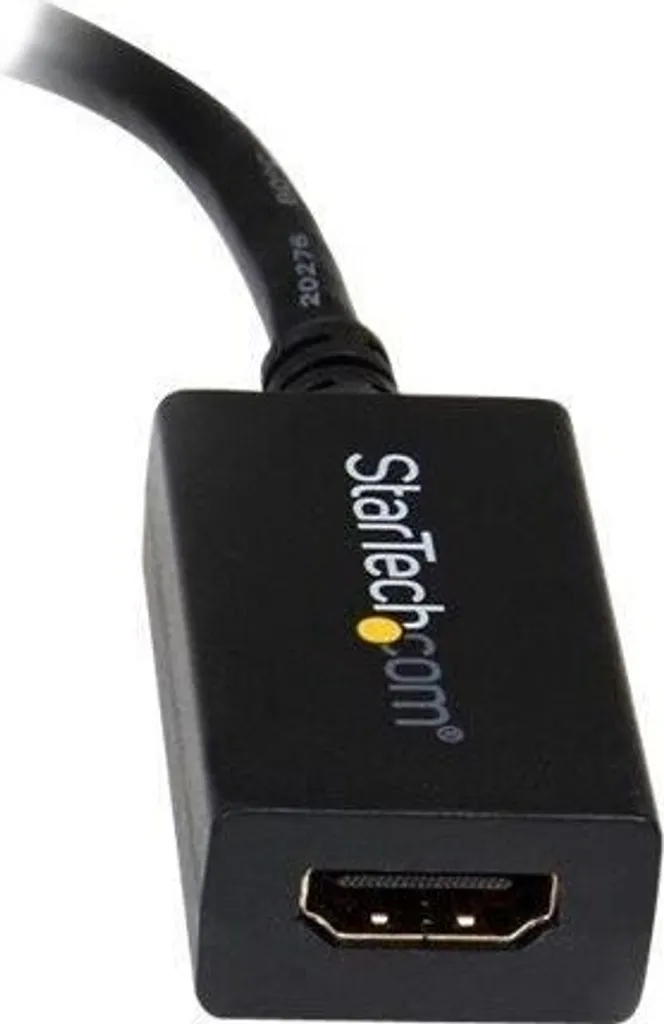 StarTech.com DP2HDMI2 cavo e adattatore video 0,21 m Nero - 3