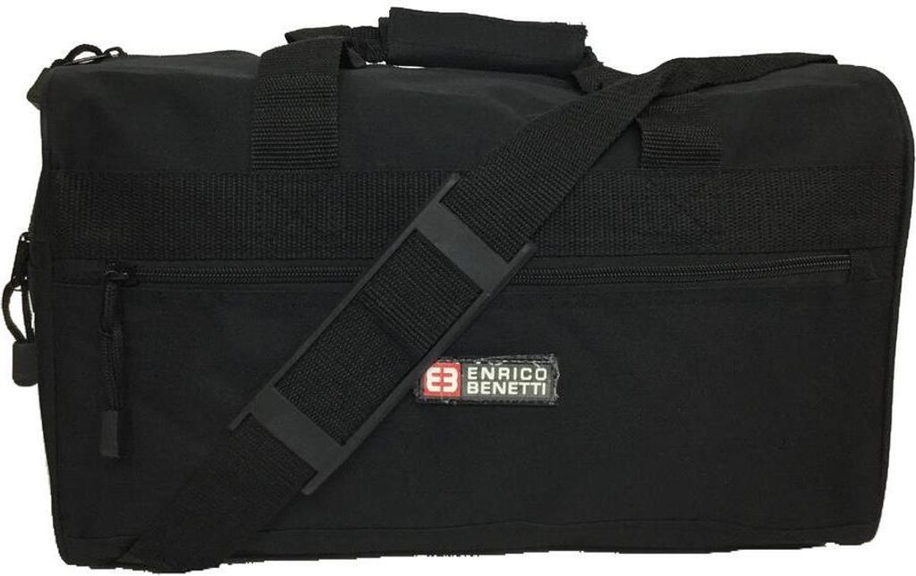 Enrico Benetti Reisetasche Sporttasche 22L schwarz - Wochenendtasche Polyester