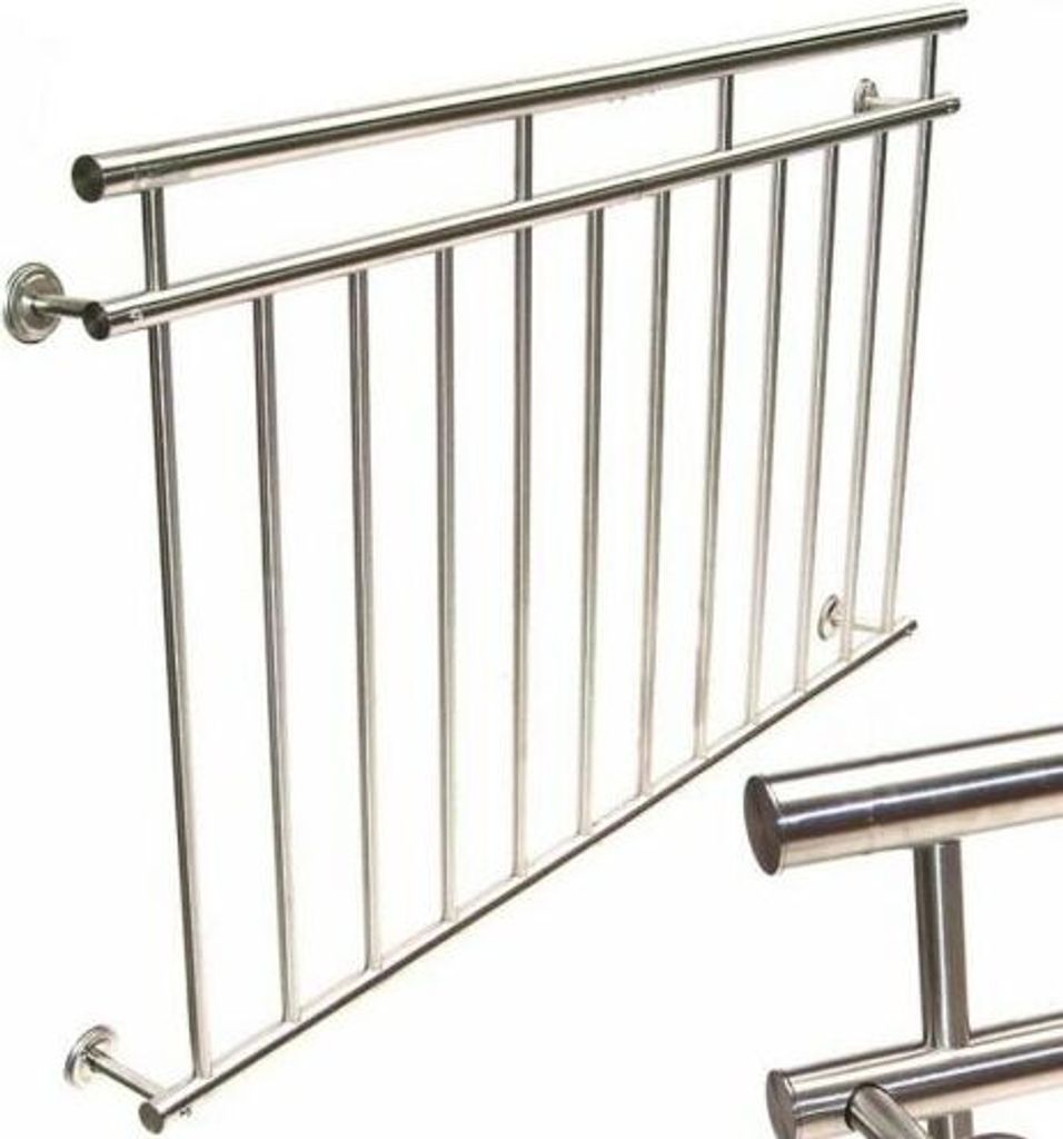 Balkongeländer Fenster Geländer Edelstahl Französischer Balkon Gitter 57221