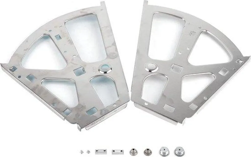 Fixation pour tiroir double paroi en inox - Ferrures de rénovation