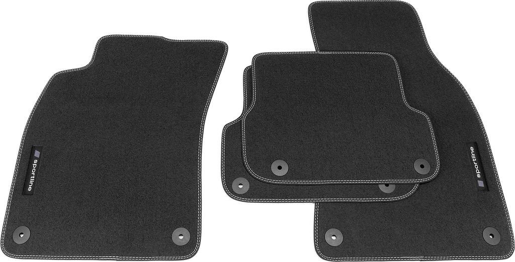 Fußmatten Sportline passend für Audi A6 4F C6 Avant Kombi S-Line Bj. 2006-2011