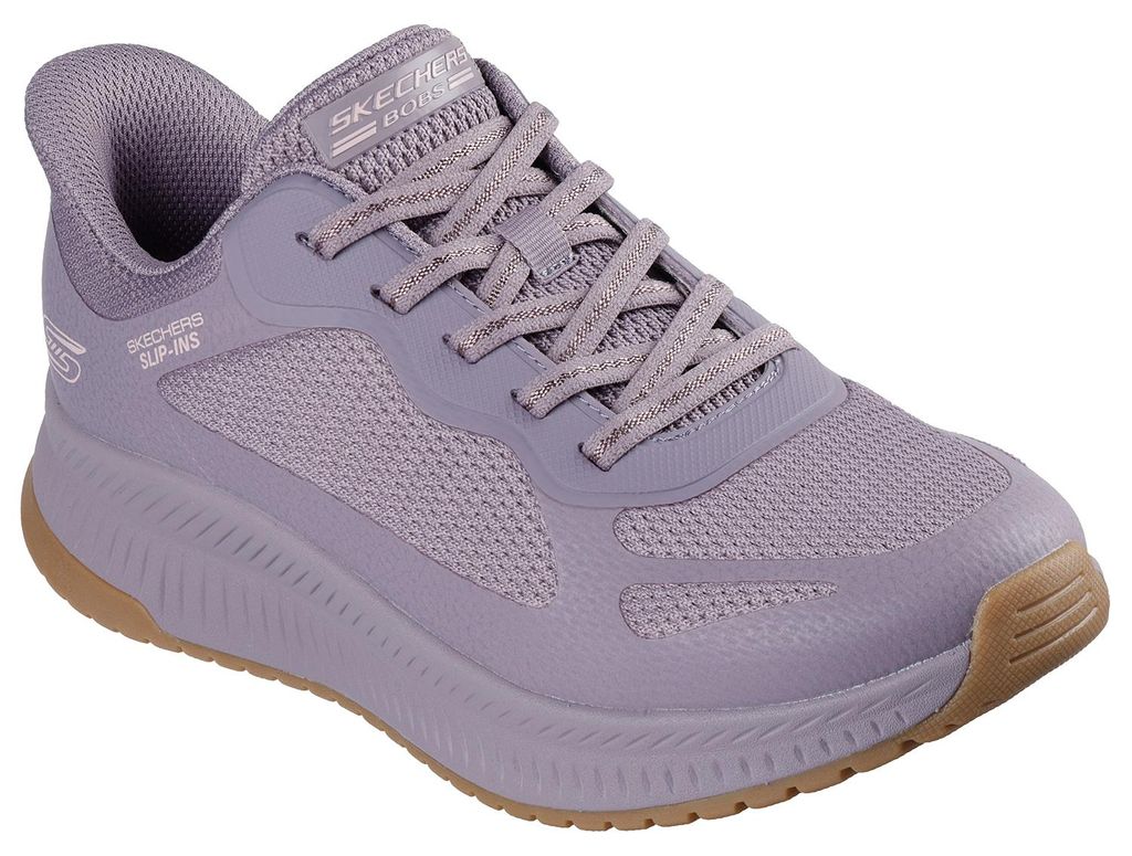 Skechers Damen BOBS Squad 4 Slip-ins Staple Look 117624 PUR Produktbild 