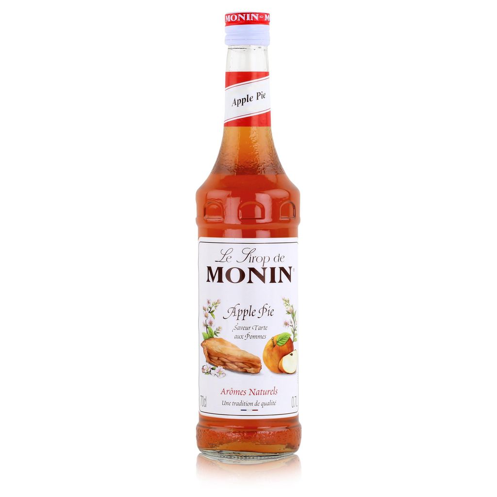 Monin Sirup Apple Pie 700ml - Cocktails Milchshakes Kaffeesirup (1er Pack)