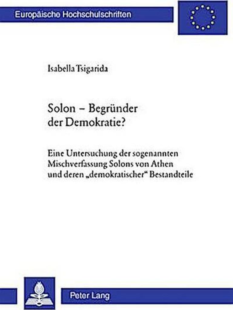 Solon - Begründer der Demokratie?
