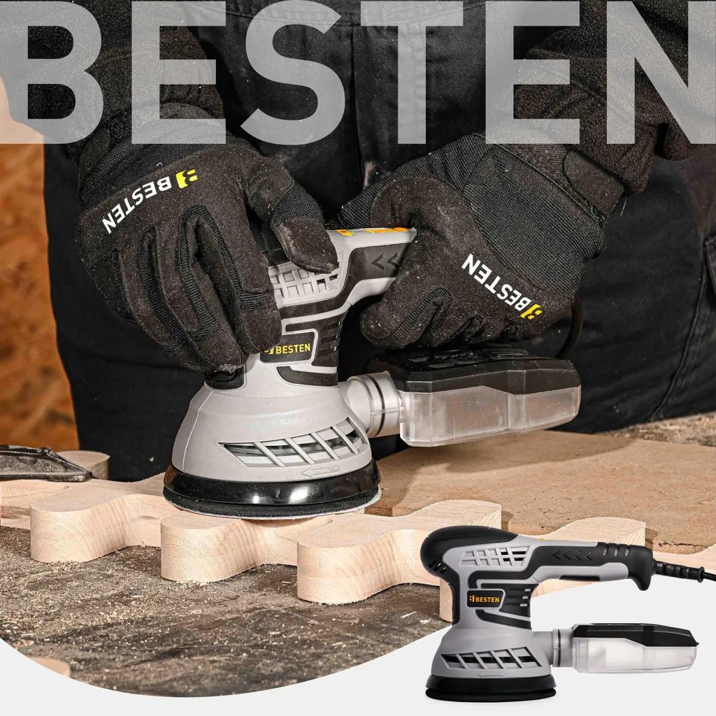 Levigatrice Orbitale 400W Velocità Variabile - Risultati Professionali - 4