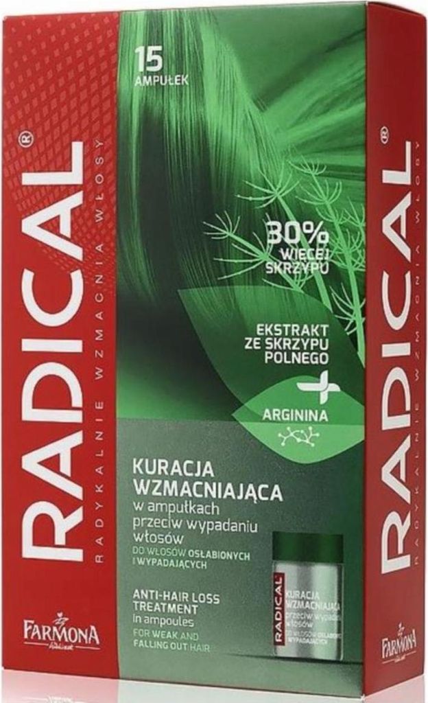 Radical Kuracja do Włosów Wzmacniająca Przeciw Wypadaniu 15 Zdjęcie produktu 