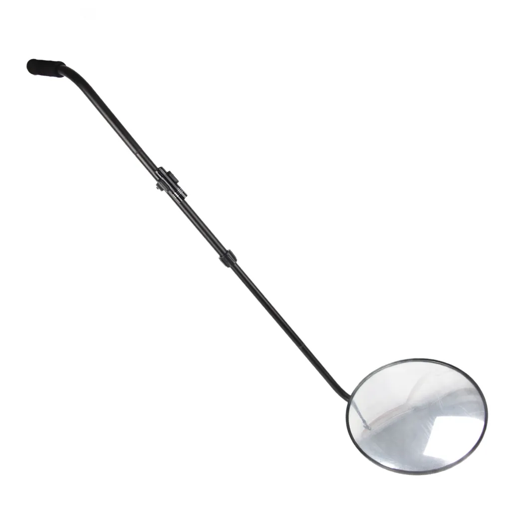 Miroir d'inspection télescopique avec lumière LED et angle ajustable