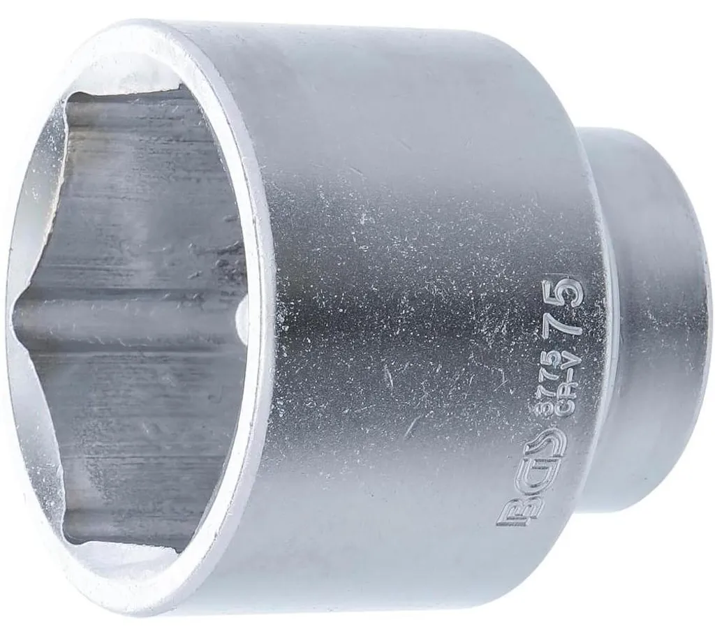 Douille 25 mm pour Travaux de Force - Clé Six Pans 1 Pouce Acier Pro