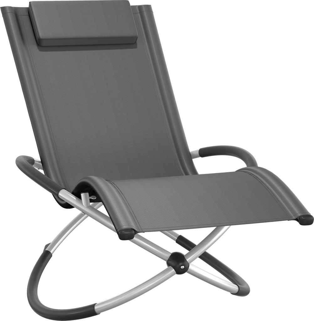 tectake® Sonnenliege Paulina ergonomisch, faltbar, 150 kg Produktbild 