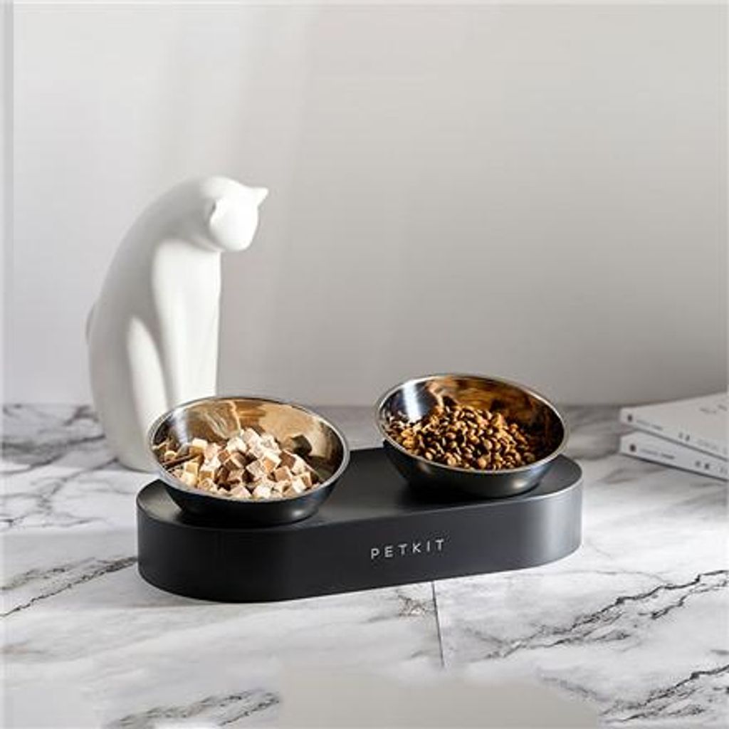 PetKit Fresh Nano Metal Orthopaedic Double Bowl (bol double orthopédique en métal)