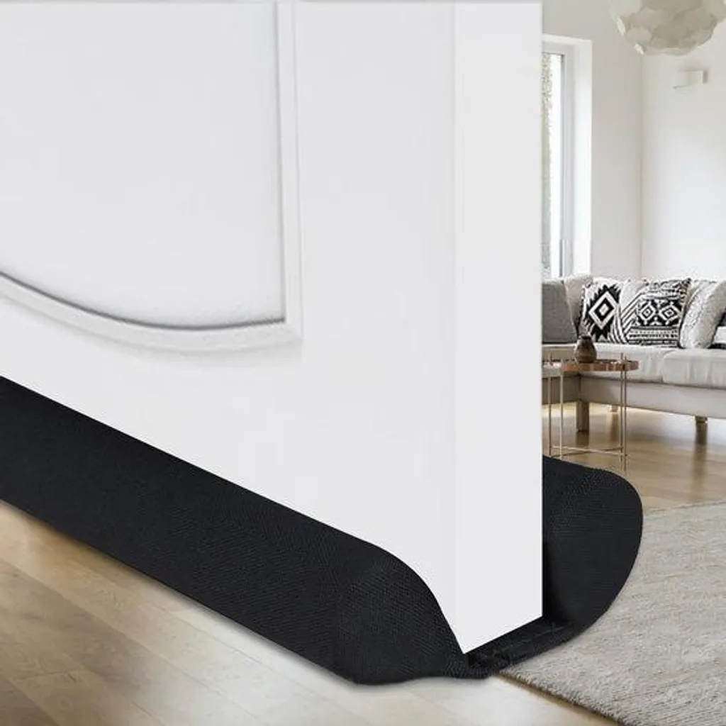 Bas de porte isolant 93 cm pour stopper courants d'air et froid hiver