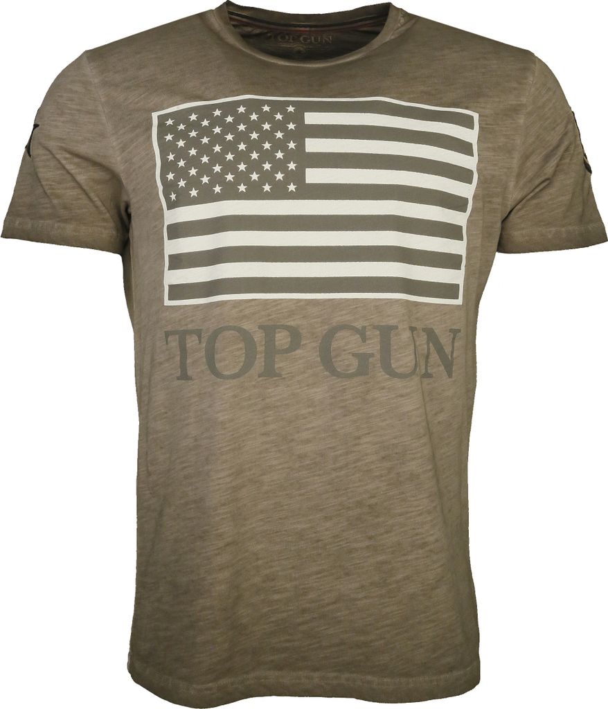 Top Gun T-Shirt Search TG20191024 Herren tabacco M Produktbild 