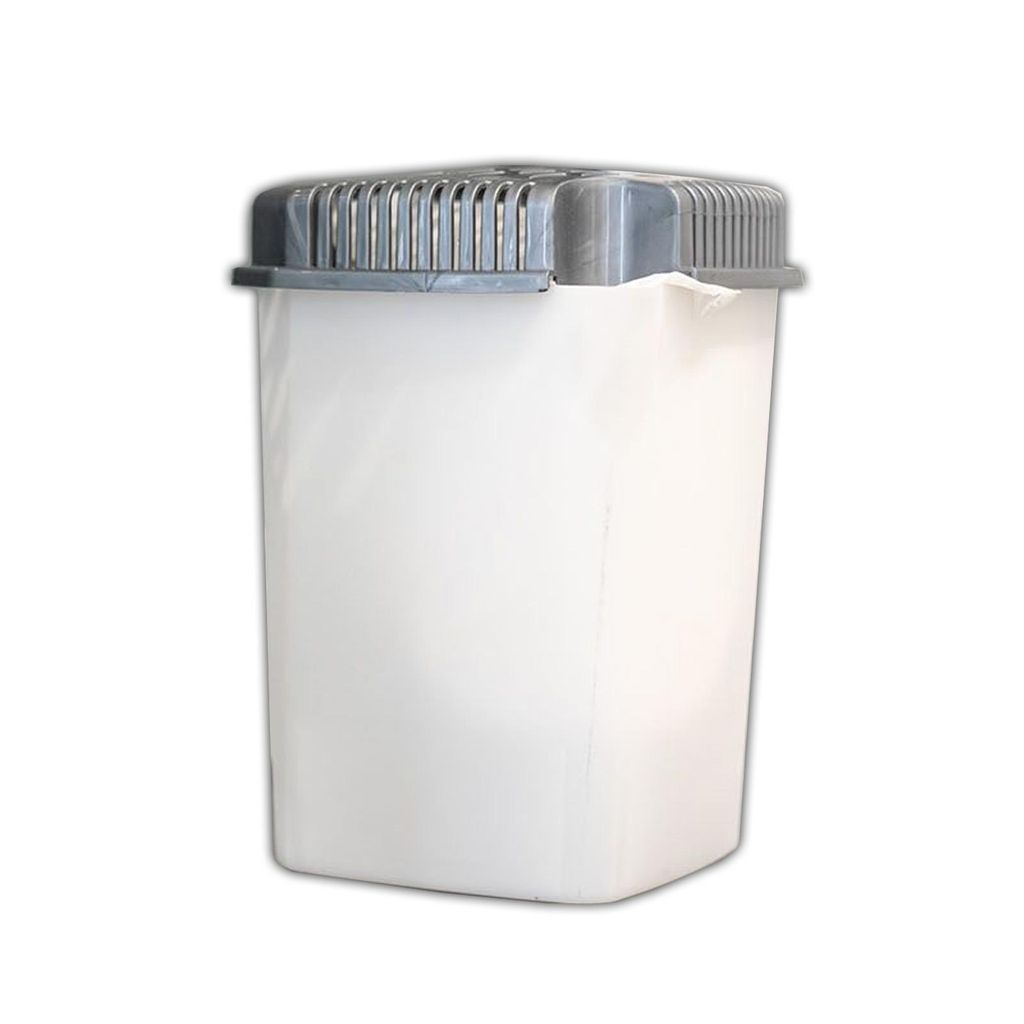Luftentfeuchter mit Ausgießer 14x14x19,5 cm 680g Granulat Raumentfeuchter Raum Trockner Entfeuchter
