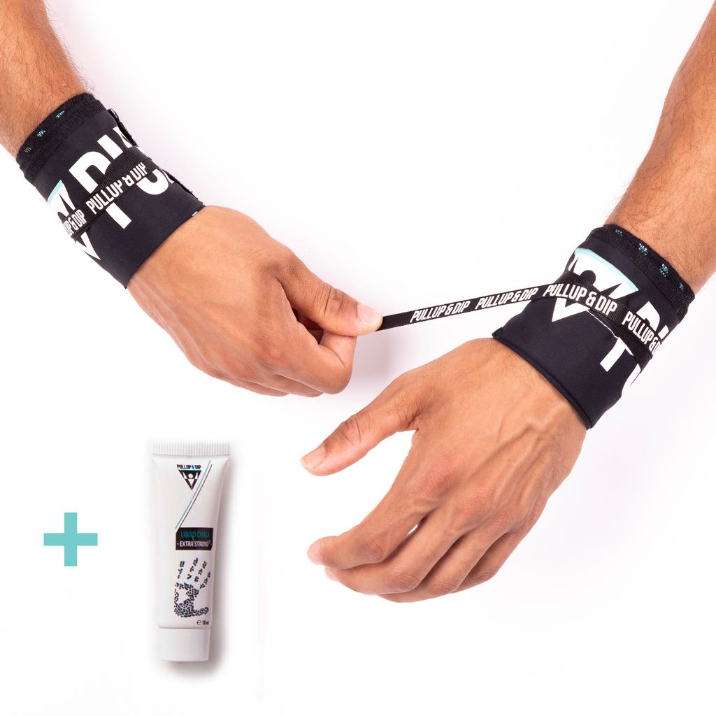 PULLUP & DIP Calisthenics Wrist Wraps für mehr Stabilität & Sicherheit im Training, Handgelenkbandagen für Calisthenics, Krafttraining, Turnen &...