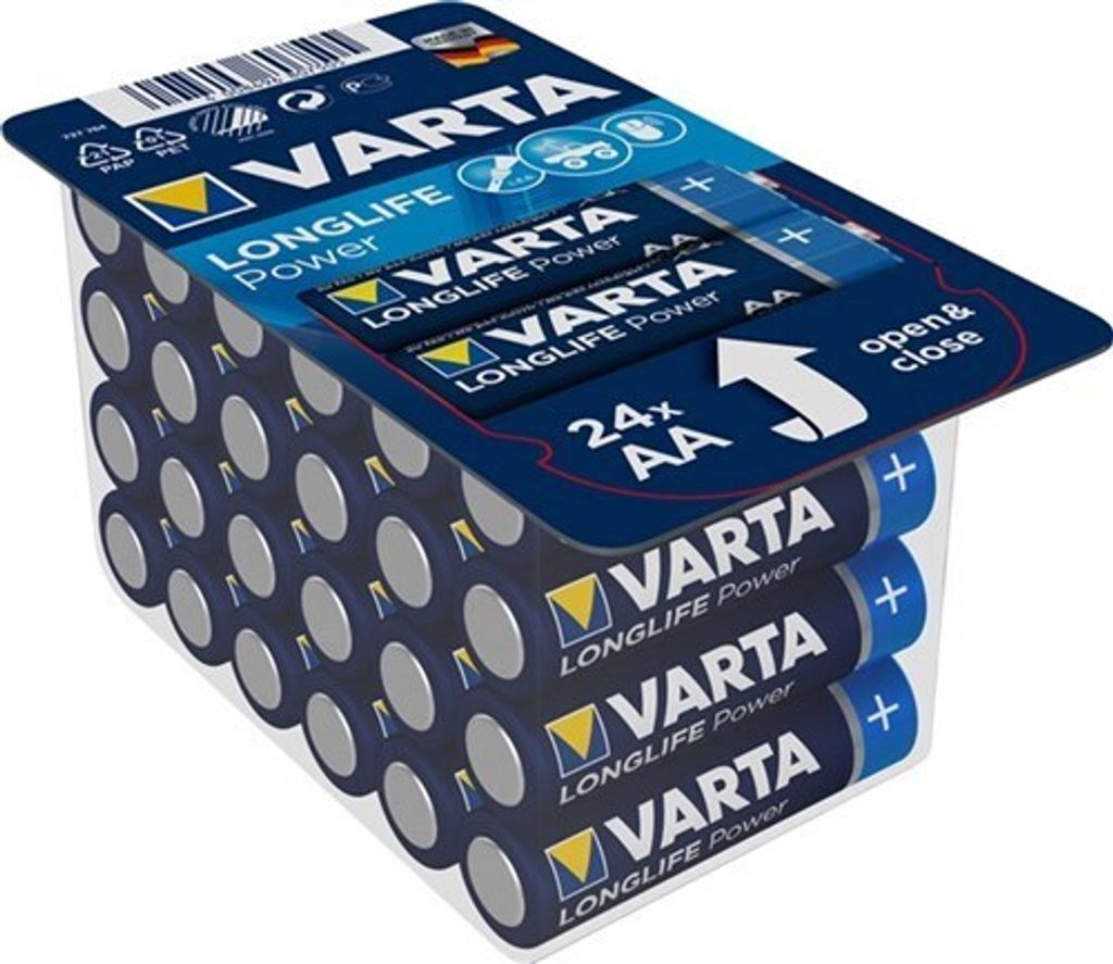 Varta 04906, Baterie na jedno použití, AA, Alkalický, 1,5 Obrázek produktu 