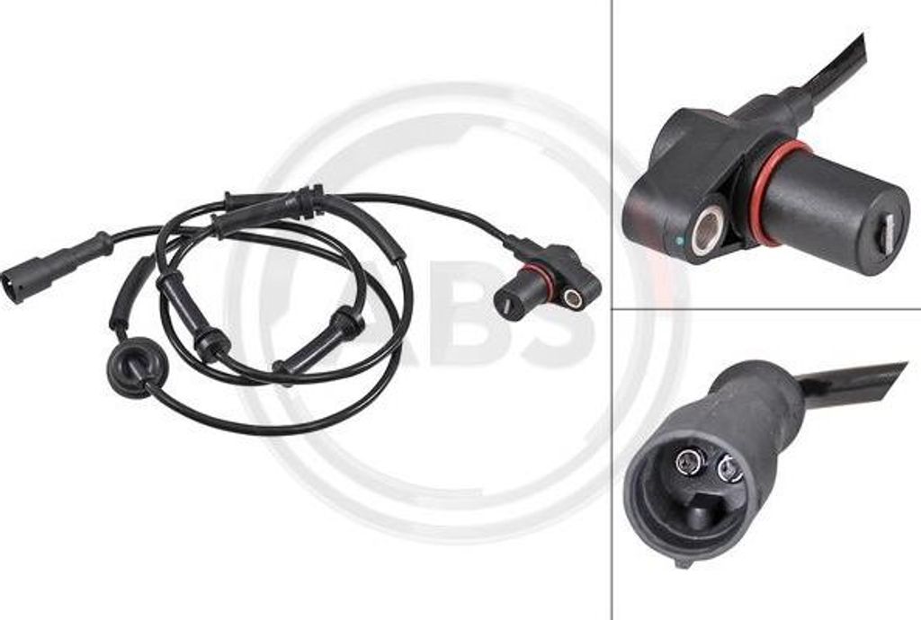 A.B.S. 31876 Raddrehzahlsensor OE 4893006001X kompatibel mit Korando